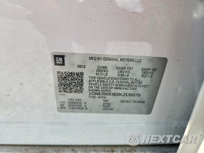Zdjęcie 12 z 12 samochodu: 2019 CHEVROLET TRAVERSE PREMIER VIN:1GNERKKW2KJ139575 - miniatura
