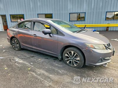 Czwarte zdjęcie samochodu z boku: 2014 HONDA CIVIC EX VIN:19XFB2F83EE259089 - miniatura