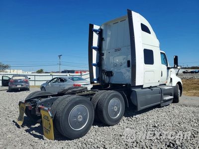 Trzecie zdjęcie samochodu z tyłu: 2022 INTERNATIONAL LT625 SEMI TRUCK VIN:3HSDZAPR7NN583626 - miniatura