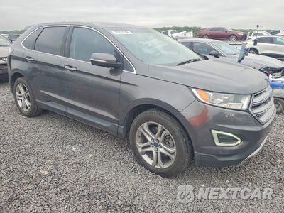 Czwarte zdjęcie samochodu z boku: 2015 FORD EDGE TITANIUM VIN:2FMTK4K99FBB35183 - miniatura