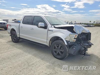 Czwarte zdjęcie samochodu z boku: 2016 FORD F150 SUPERCREW VIN:1FTEW1EF6GKD78006 - miniatura