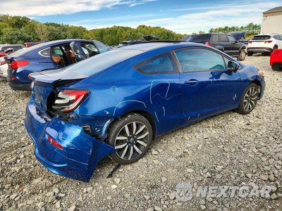 Trzecie zdjęcie samochodu z tyłu: 2014 HONDA CIVIC EXL VIN:2HGFG3B02EH517423 - miniatura