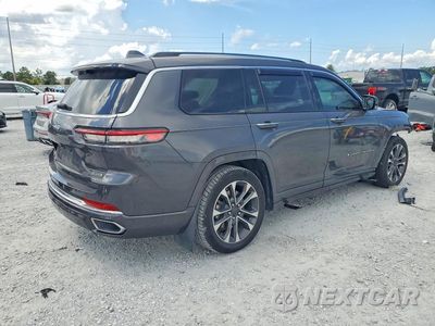Trzecie zdjęcie samochodu z tyłu: 2021 JEEP GRAND CHEROKEE L OVERLAND VIN:1C4RJKDT4M8157557 - miniatura
