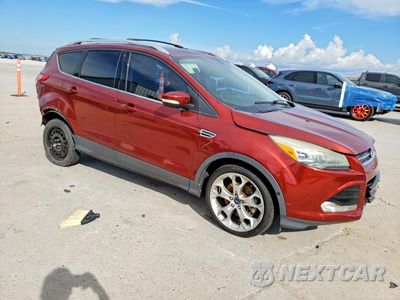 Czwarte zdjęcie samochodu z boku: 2014 FORD ESCAPE TITANIUM VIN:1FMCU0J95EUA57529 - miniatura