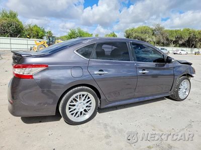 Trzecie zdjęcie samochodu z tyłu: 2015 NISSAN SENTRA SR VIN:3N1AB7AP8FY287415 - miniatura