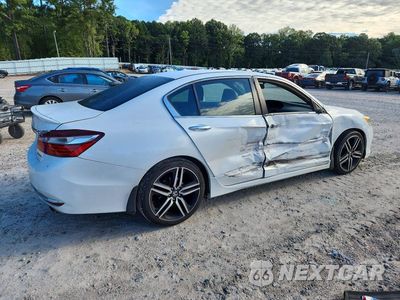 Trzecie zdjęcie samochodu z tyłu: 2017 HONDA ACCORD SPORT SPECIAL EDITION VIN:1HGCR2F1XHA082163 - miniatura