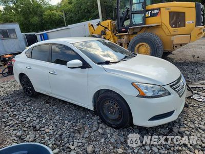 Czwarte zdjęcie samochodu z boku: 2013 NISSAN SENTRA S VIN:3N1AB7AP2DL633212 - miniatura