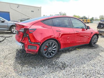 Trzecie zdjęcie samochodu z tyłu: 2022 TESLA MODEL Y VIN:7SAYGDEF0NF466865 - miniatura