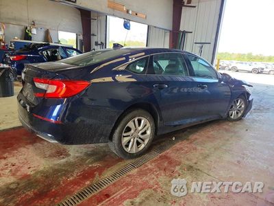 Trzecie zdjęcie samochodu z tyłu: 2019 HONDA ACCORD LX VIN:1HGCV1F17KA156930 - miniatura