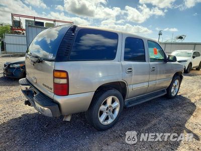 Trzecie zdjęcie samochodu z tyłu: 2002 CHEVROLET TAHOE C1500 VIN:1GNEC13Z82J100753 - miniatura