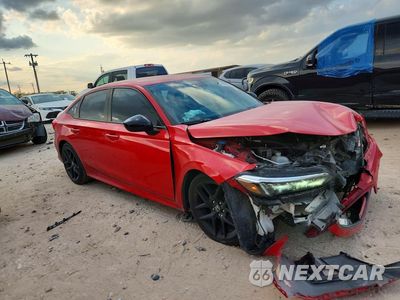 Czwarte zdjęcie samochodu z boku: 2023 HONDA CIVIC SPORT VIN:2HGFE2F57PH522223 - miniatura