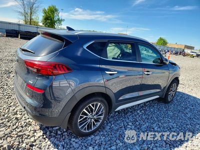 Trzecie zdjęcie samochodu z tyłu: 2021 HYUNDAI TUCSON LIMITED VIN:KM8J3CAL2MU345160 - miniatura