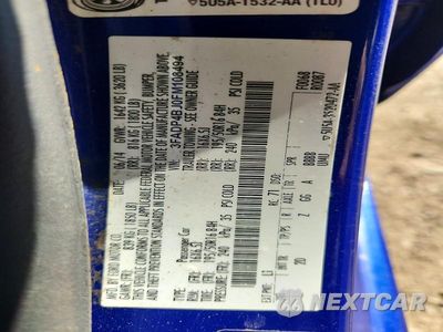 Zdjęcie 12 z 12 samochodu: 2015 FORD FIESTA SE VIN:3FADP4BJ0FM108494 - miniatura