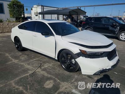 Czwarte zdjęcie samochodu z boku: 2026 HONDA ACCORD HYBRID SPORT-L VIN:1HGCY2F77TA027041 - miniatura