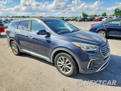 Czwarte zdjęcie samochodu z boku: 2017 HYUNDAI SANTA FE SE VIN:KM8SM4HF3HU220066 - miniatura