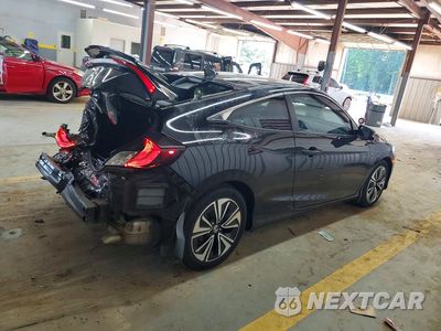 Trzecie zdjęcie samochodu z tyłu: 2017 HONDA CIVIC EX VIN:2HGFC3B35HH360433 - miniatura