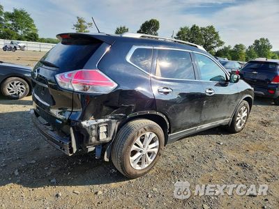 Trzecie zdjęcie samochodu z tyłu: 2014 NISSAN ROGUE SV VIN:5N1AT2MV3EC846170 - miniatura