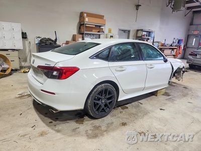 Trzecie zdjęcie samochodu z tyłu: 2023 HONDA CIVIC SPORT VIN:2HGFE2F58PH533750 - miniatura