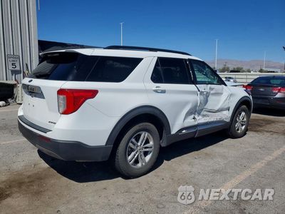 Trzecie zdjęcie samochodu z tyłu: 2023 FORD EXPLORER XLT VIN:1FMSK8DH8PGA69081 - miniatura