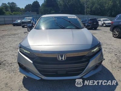 Piąte zdjęcie samochodu w środku: 2021 HONDA ACCORD SPORT VIN:1HGCV1F30MA084215 - miniatura