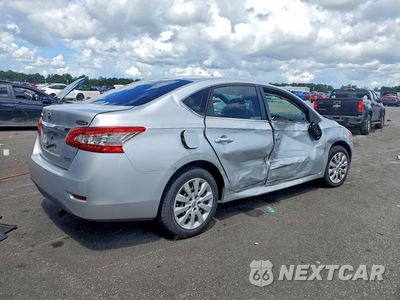 Trzecie zdjęcie samochodu z tyłu: 2014 NISSAN SENTRA S VIN:3N1AB7AP0EY256481 - miniatura