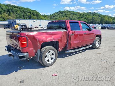 Trzecie zdjęcie samochodu z tyłu: 2014 CHEVROLET SILVERADO K1500 LT VIN:3GCUKREC7EG323970 - miniatura