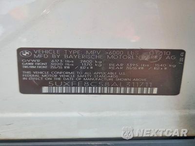 Zdjęcie 13 z 13 samochodu: 2010 BMW X5 XDRIVE48I VIN:5UXFE8C58AL311711 - miniatura