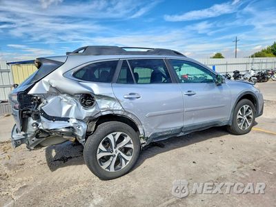 Trzecie zdjęcie samochodu z tyłu: 2020 SUBARU OUTBACK LIMITED VIN:4S4BTANC2L3150201 - miniatura