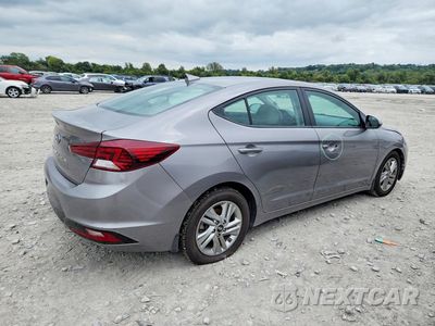 Trzecie zdjęcie samochodu z tyłu: 2020 HYUNDAI ELANTRA SEL VIN:KMHD84LF6LU977587 - miniatura