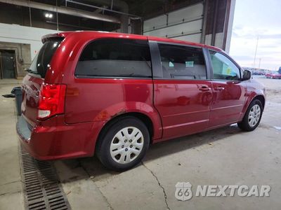 Trzecie zdjęcie samochodu z tyłu: 2014 DODGE GRAND CARAVAN SE VIN:2C4RDGBGXER411143 - miniatura