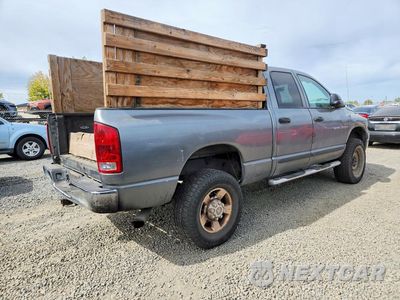 Trzecie zdjęcie samochodu z tyłu: 2006 DODGE RAM 2500 ST VIN:1D7KS28C06J165116 - miniatura