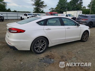 Trzecie zdjęcie samochodu z tyłu: 2020 FORD FUSION SEL VIN:3FA6P0CD3LR159075 - miniatura