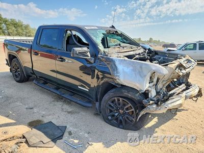 Czwarte zdjęcie samochodu z boku: 2019 GMC SIERRA K1500 ELEVATION VIN:1GTU9CED2KZ264615 - miniatura