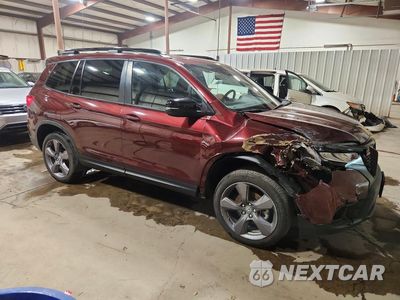 Czwarte zdjęcie samochodu z boku: 2021 HONDA PASSPORT TOURING VIN:5FNYF8H98MB029093 - miniatura