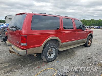 Trzecie zdjęcie samochodu z tyłu: 2002 FORD EXCURSION LIMITED VIN:1FMNU43S12EC32249 - miniatura