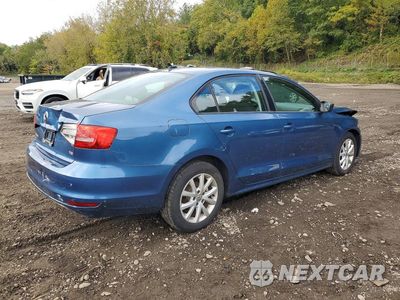 Trzecie zdjęcie samochodu z tyłu: 2015 VOLKSWAGEN JETTA SE VIN:3VWD17AJ6FM334938 - miniatura