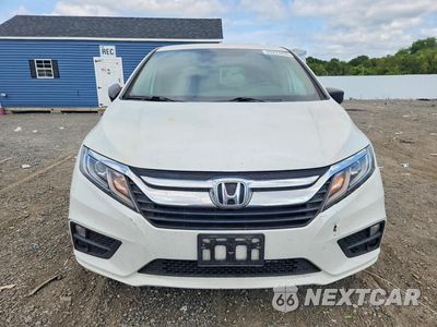 Piąte zdjęcie samochodu w środku: 2020 HONDA ODYSSEY LX VIN:5FNRL6H26LB036224 - miniatura