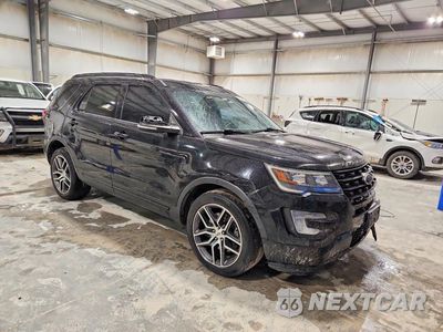 Czwarte zdjęcie samochodu z boku: 2017 FORD EXPLORER SPORT VIN:1FM5K8GT6HGB89556 - miniatura