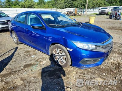 Czwarte zdjęcie samochodu z boku: 2017 HONDA CIVIC LX VIN:2HGFC2F50HH560643 - miniatura