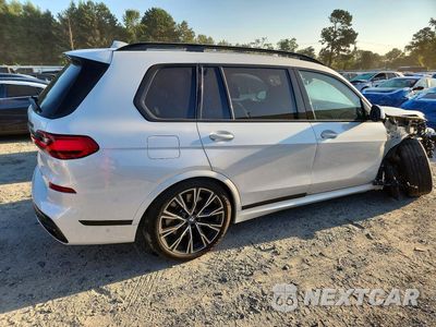 Trzecie zdjęcie samochodu z tyłu: 2022 BMW X7 M50I VIN:5UXCX6C03N9N09542 - miniatura