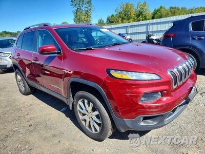 Czwarte zdjęcie samochodu z boku: 2016 JEEP CHEROKEE LIMITED VIN:1C4PJMDBXGW361631 - miniatura