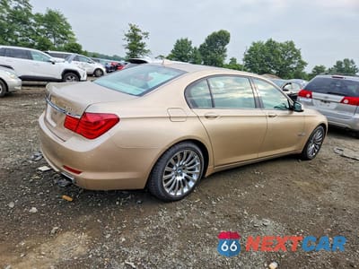 Trzecie zdjęcie samochodu z tyłu: 2012 BMW 750 LI VIN:WBAKB8C54CDX20484 - miniatura