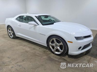 Czwarte zdjęcie samochodu z boku: 2014 CHEVROLET CAMARO LT VIN:2G1FB1E38E9296193 - miniatura