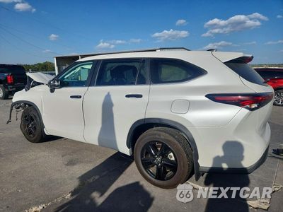 Drugie zdjęcie samochodu z przodu: 2024 TOYOTA HIGHLANDER LE VIN:5TDKDRBHXRS538901 - miniatura