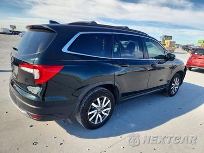 Trzecie zdjęcie samochodu z tyłu: 2020 HONDA PILOT EXL VIN:5FNYF5H57LB004955 - miniatura