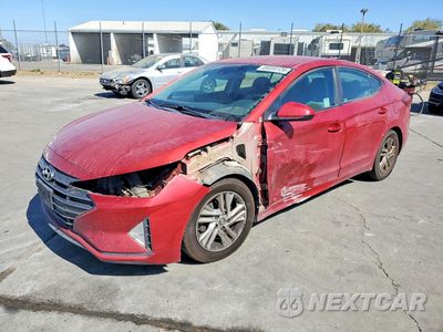 2019 HYUNDAI ELANTRA SEL KMHD84LFXKU798600 - główne zdjęcie licytacji z USA - miniatura