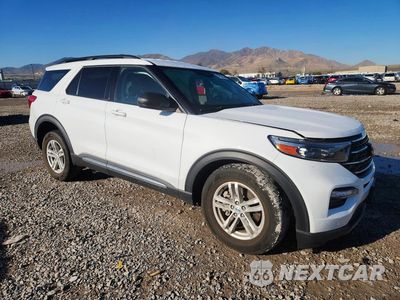 Czwarte zdjęcie samochodu z boku: 2023 FORD EXPLORER XLT VIN:1FMSK8DH2PGB17559 - miniatura