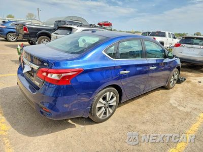 Trzecie zdjęcie samochodu z tyłu: 2019 NISSAN SENTRA SV VIN:3N1AB7AP3KY263730 - miniatura