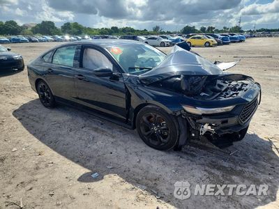 Czwarte zdjęcie samochodu z boku: 2025 HONDA ACCORD SE VIN:1HGCY1F40SA086205 - miniatura