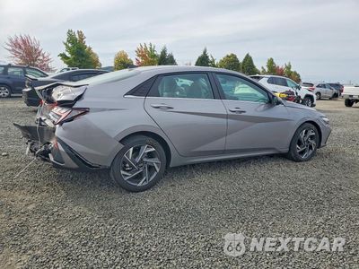 Trzecie zdjęcie samochodu z tyłu: 2025 HYUNDAI ELANTRA LIMITED VIN:KMHLN4DJ0SU153106 - miniatura